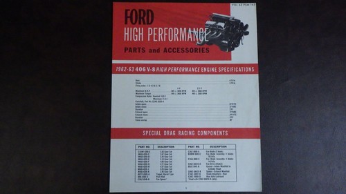 Original ford high performance - original,
